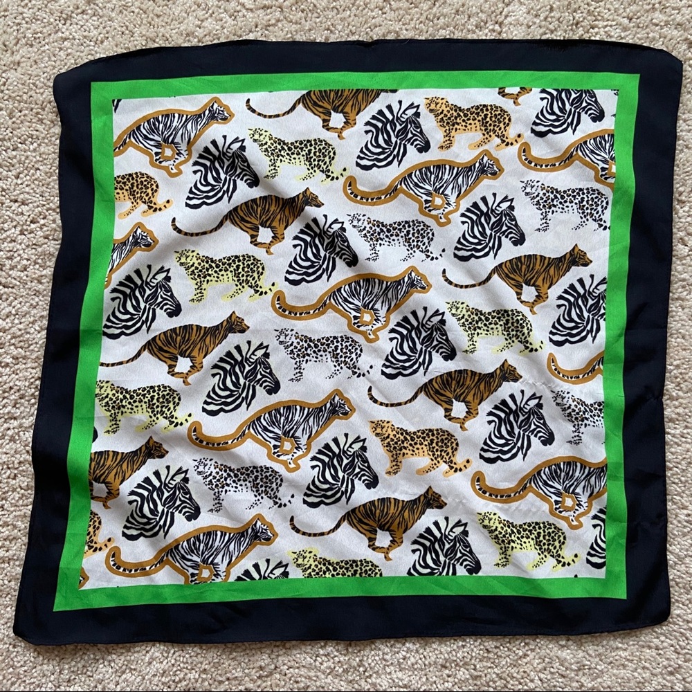 animal print bandana
